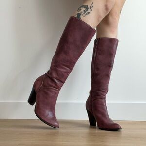 Frye Leather Heeled Boots